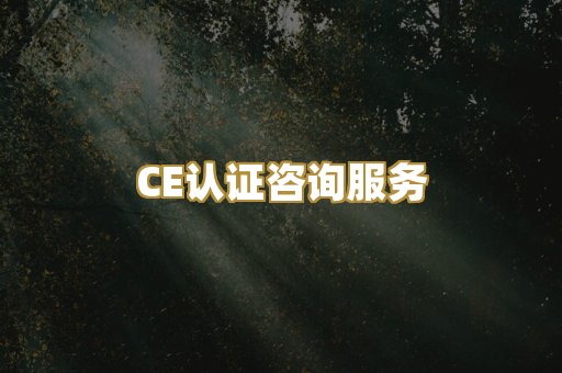 CE认证咨询服务